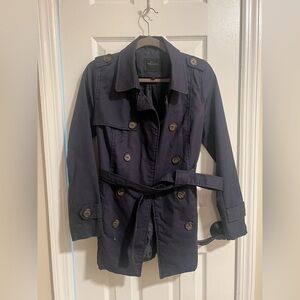 Blue Light Weight PeaCoat lightly Worn